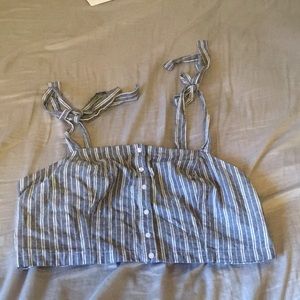 Cropped top forever 21 tank top